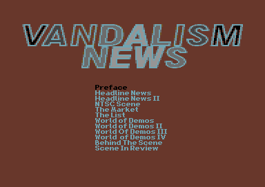 Vandalism News #48 Menu