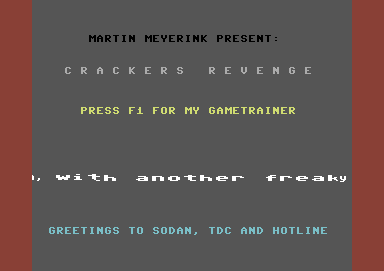 Crackers Revenge Trainer
