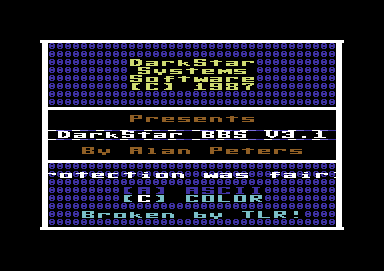 DarkStar BBS V3.1