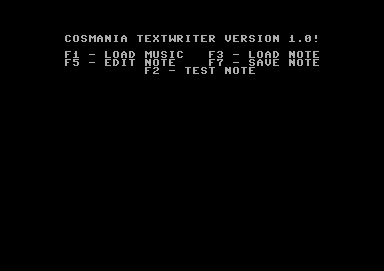 Cosmania Textwriter V1.0