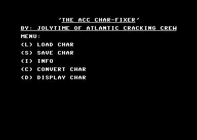 The ACC Char-Fixer