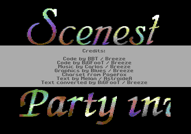 Scenest 97 Party Invitation [english]