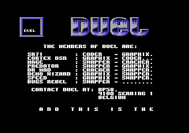 Who Are Duel