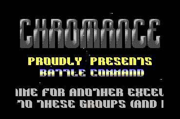Chromance Intro ALEX-13 (space theme)
