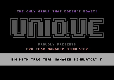 Pro Team Manager Simulator