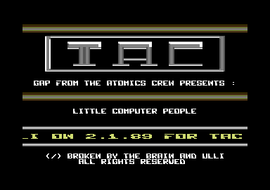 Little Computer People [tape]