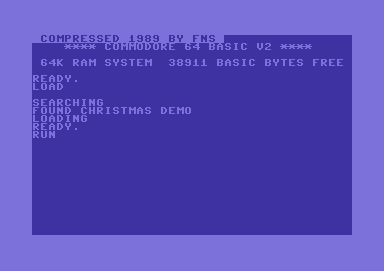 Commodore Christmas Demo