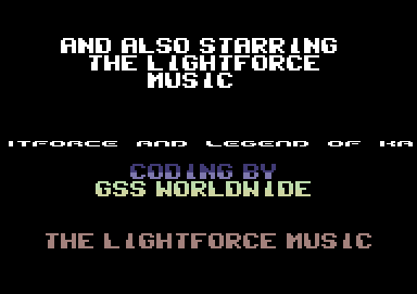 Legend of Kage & Lightforce Music
