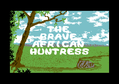 The Brave African Huntress +