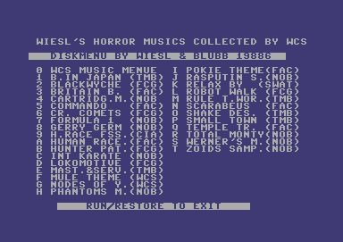 Wiesl's Horror Musics