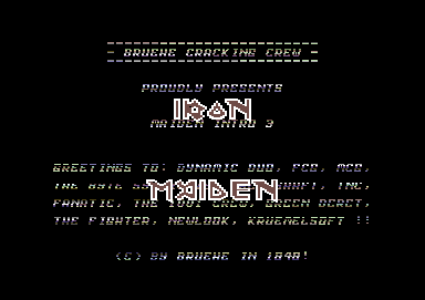 Maiden Intro 3