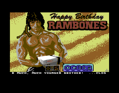 Happy Birthday Rambones