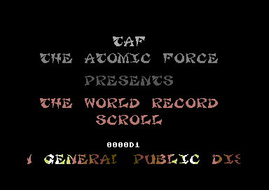 The World Record Scroll