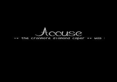 The Cranmore Diamond Caper