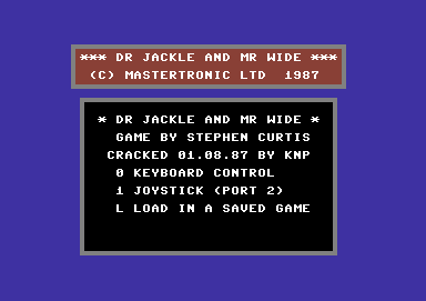 Dr. Jackle & Mr. Wide +#