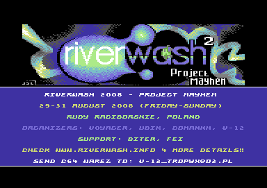 Riverwash 2008 Invitro