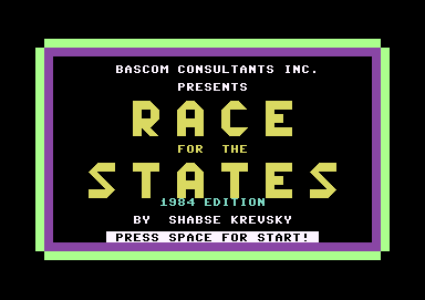 Race for the States