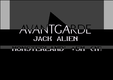 Avantgarde Intro [black & white triangle]