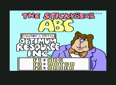 The Stickybear ABC