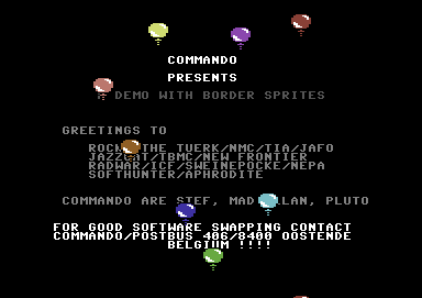 A Demo with Bordersprites