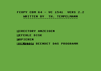 FCopy CBM 64 - VC 1541 V2.2 [german]