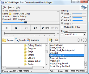 ACID 64 Player Pro V3.00