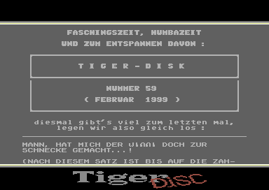 Tiger-Disk #59