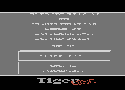 Tiger-Disk #104