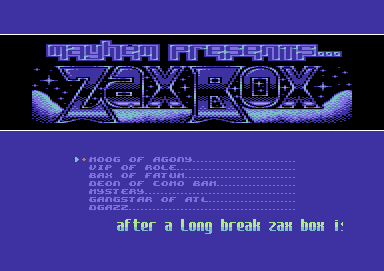 Zax Box 35