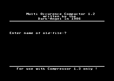 Multi Occurence Compactor 1.2
