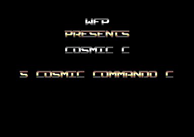 Cosmic Commando +3H