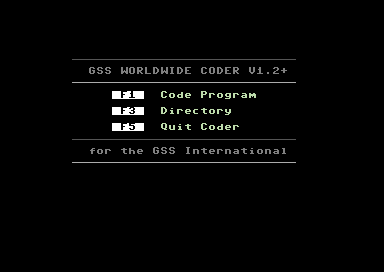 GSS Coder V1.2+
