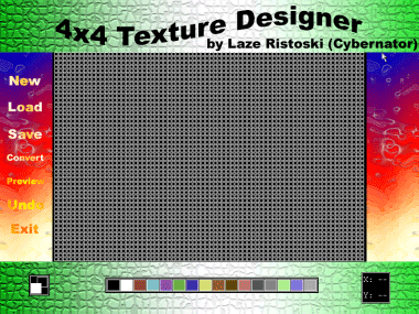 4x4 Texture Designer