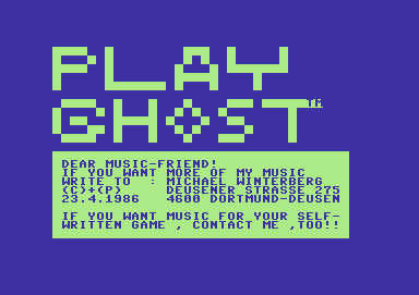 Play Ghost