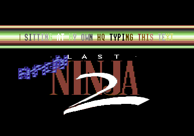 Last Ninja 2 Demo