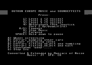 Outrun Europe Music and Soundeffects V2