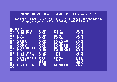 CPM Emulator V2.2