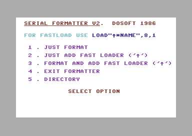 Serial formatter v2