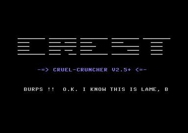Cruel Cruncher V2.5+