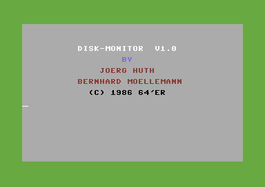Disk-Monitor V1.0