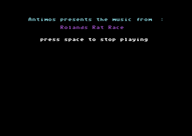 The Music from Roland's Rat Race