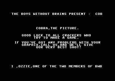 Cobra, the Picture