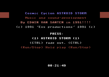 Cosmic Cyclon ASTROID STORM