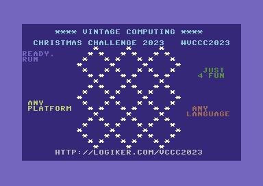 Vintage Computing Christmas Challenge 2023