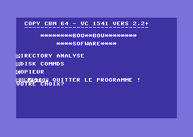 Copy CBM 64 - VC 1541 V2.2+