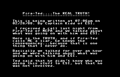 Pira-Ted.... The Real Truth!
