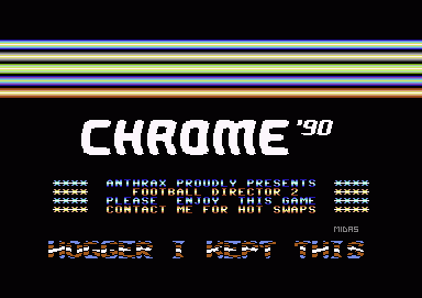 Chrome intro - '90