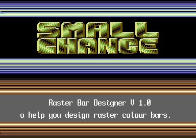 Raster Bar Designer V1.0