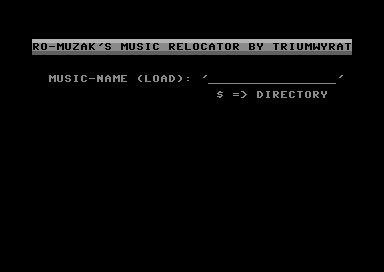 Ro-Muzak's Music Relocator