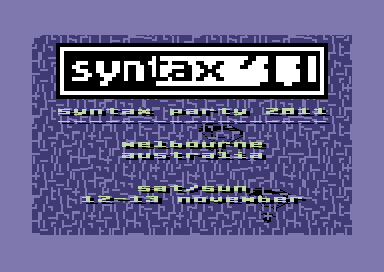 Syntax 2011 Invite